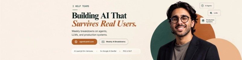 AI leader, banner design